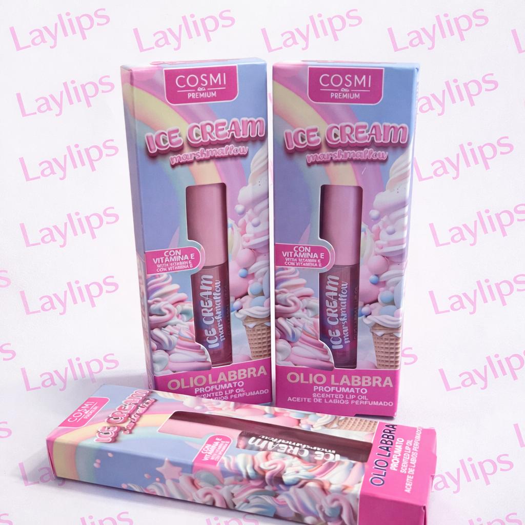🍦✨ Lip Oil Ice Cream Marshmallow – Cosmi