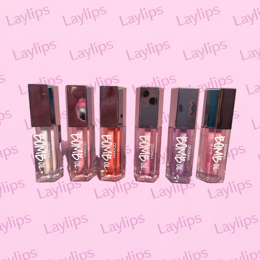 🍯💗 Bomb Oil Lip Gloss — Brillo aceite efecto glow
