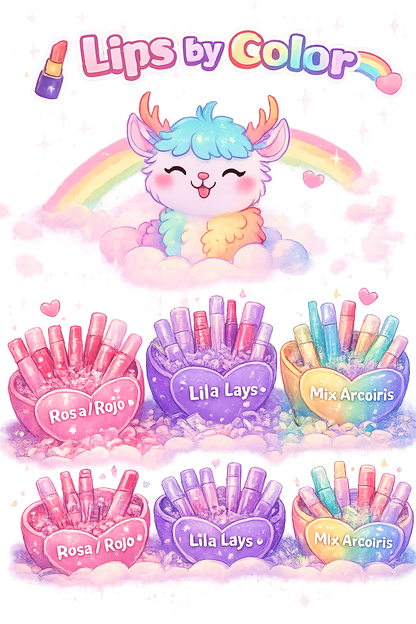 💄🌈Lips by color