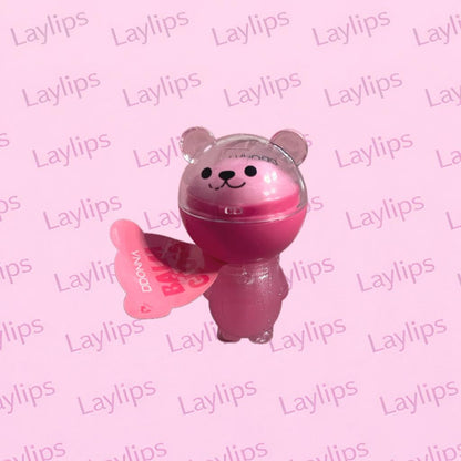 🐻🍓 Osito 2 en 1 Bálsamo Gloss